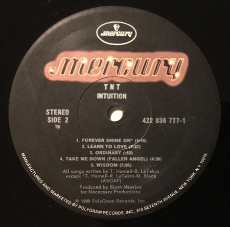 TNT (15) : Intuition (LP, Album)