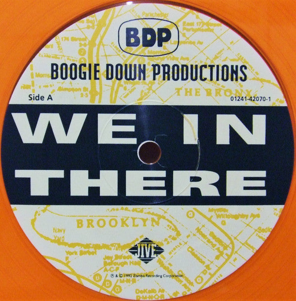 Boogie Down Productions : We In There (12", Single, Tra)
