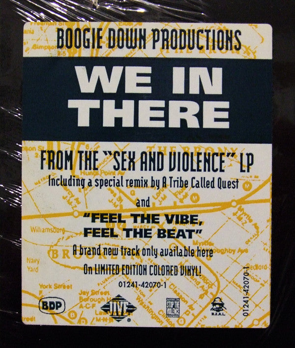 Boogie Down Productions : We In There (12", Single, Tra)