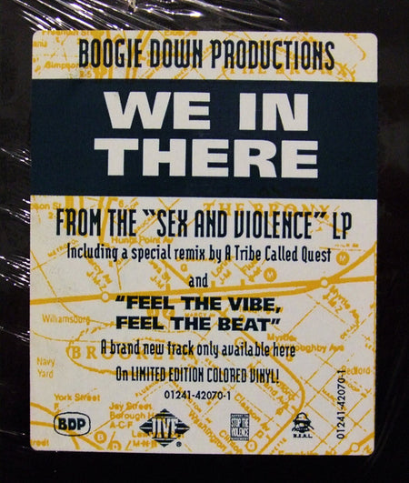 Boogie Down Productions : We In There (12", Single, Tra)