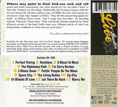 Drive-By Truckers : Live From Austin TX (CD, Album + DVD-V, Reg)