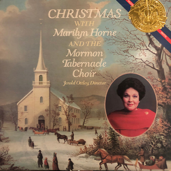 Marilyn Horne And The Mormon Tabernacle Choir : Christmas With Marilyn Horne And The Mormon Tabernacle Choir (LP, Album, Dig)
