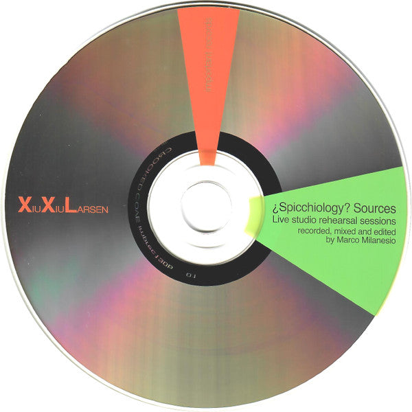 XXL (4) : ¿Spicchiology? (2xCD, Album, Ltd)