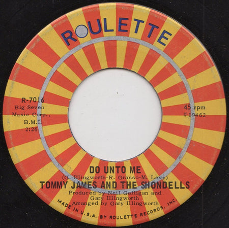 Tommy James & The Shondells : Somebody Cares (7")