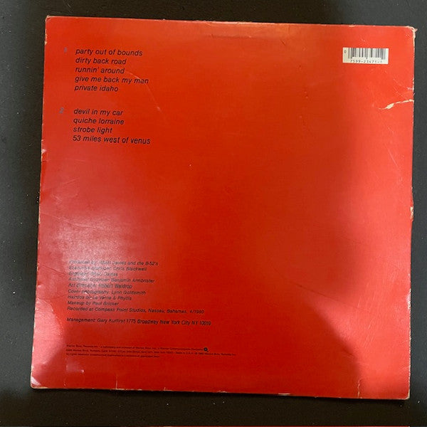 The B-52's : Wild Planet (LP, Album, RE, RP, Jac)