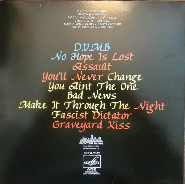 P.R.O.B.L.E.M.S. (2) : Make It Through The Night (LP, Album, RP)