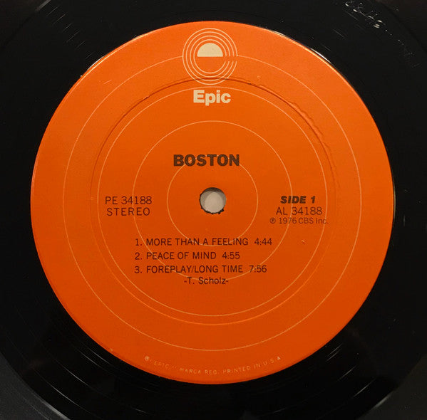 Boston : Boston (LP, Album, Ter)