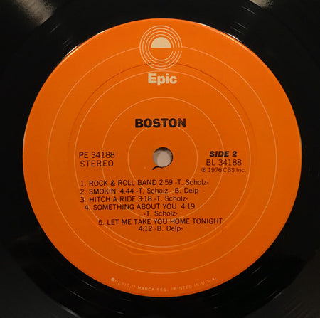 Boston : Boston (LP, Album, Ter)