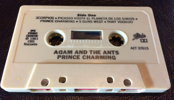 Adam And The Ants : Prince Charming (Cass, Album)