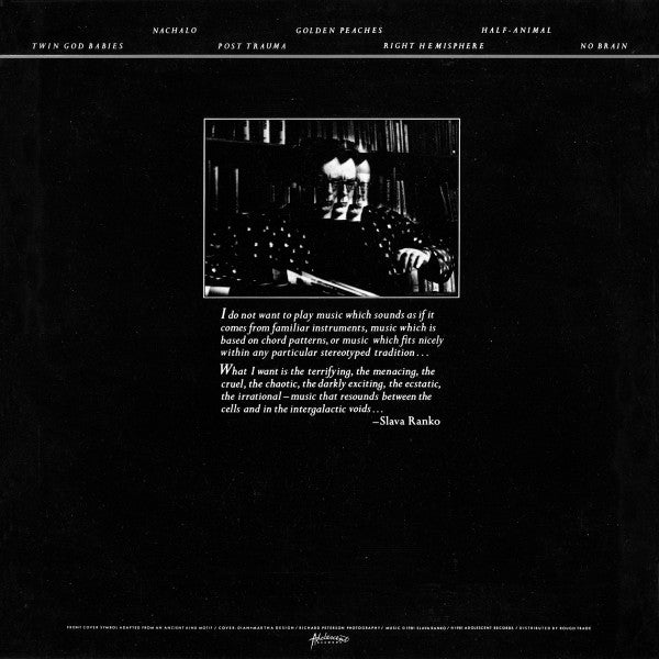 Slava Ranko : Arctic Hysteria (LP)