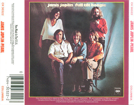 Janis Joplin : Pearl (CD, Album, RE)