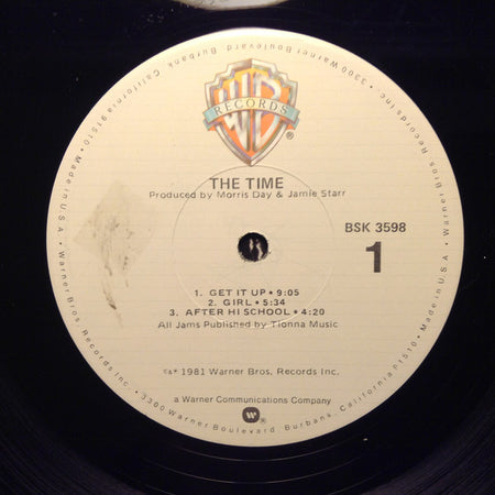 The Time : The Time (LP, Album, Los)