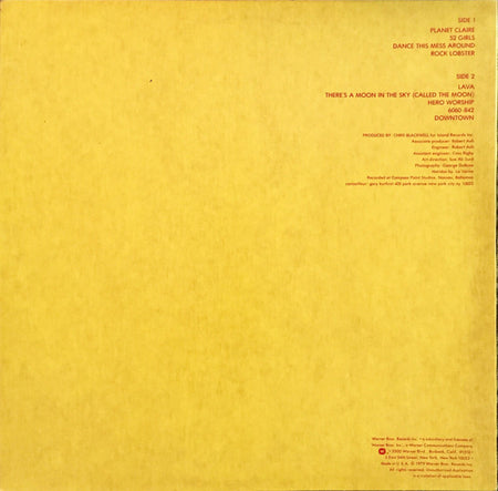 The B-52's : The B-52's (LP, Album, RE, Jac)