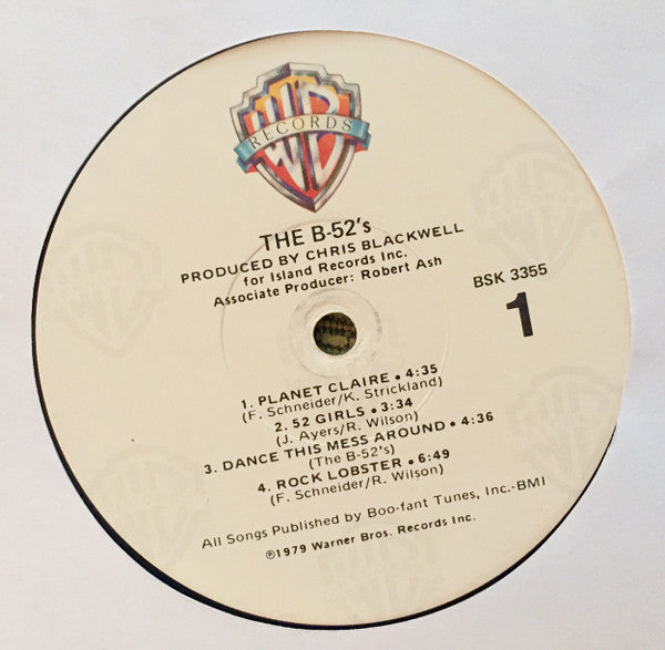 The B-52's : The B-52's (LP, Album, RE, Jac)