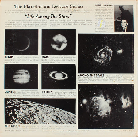 Hubert J. Bernhard : Life Among The Stars... (LP, Mono)