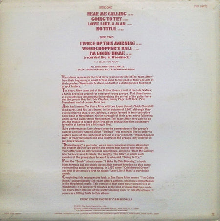 Ten Years After : Goin' Home! (Their Greatest Hits) (LP, Comp, Ter)