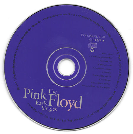Pink Floyd : The Early Singles (CD, Comp, Mono, RM)