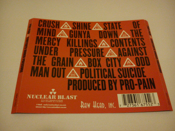 Pro-Pain : Contents Under Pressure (CD, Album)