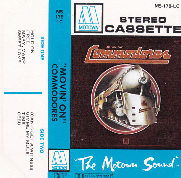 Commodores : Movin' On (Cass, Album, Dol)