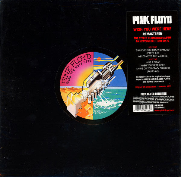 Pink Floyd : Wish You Were Here (LP, Album, RE, RM, 180)