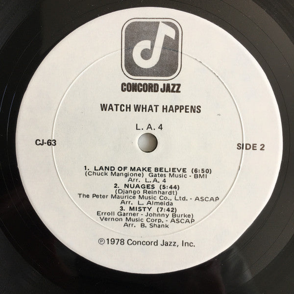 L.A.4* : Watch What Happens (LP, Album)