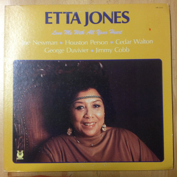 Etta Jones : Love Me With All Your Heart (LP, Album, Promo)