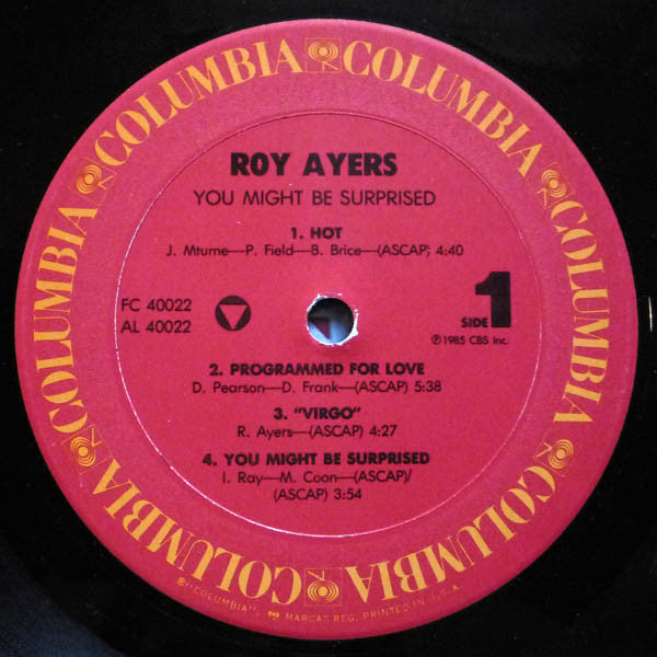 Roy Ayers : You Might Be Surprised (LP, Album, Pit)