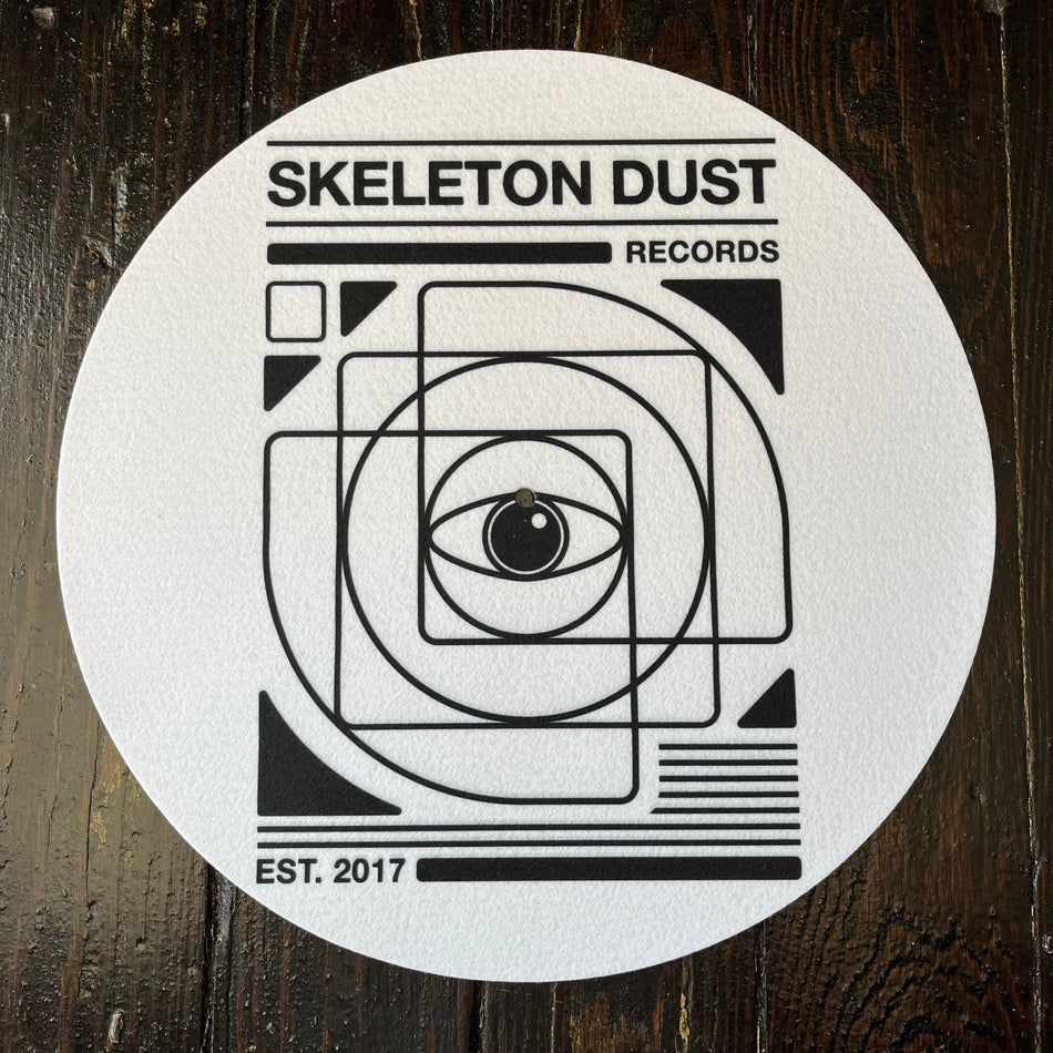 Skeleton Dust Records "Minimal Modern" turntable slipmat