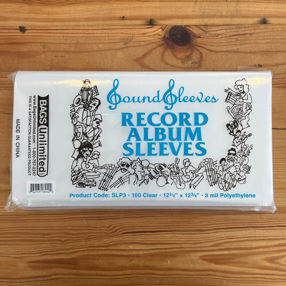 LP outer plastic sleeves - 100 pack