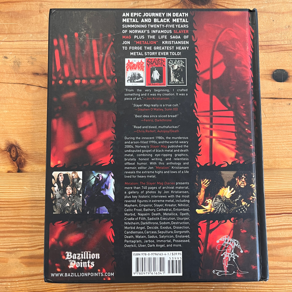 Metallion: The Slayer Mag Diaries book (used)