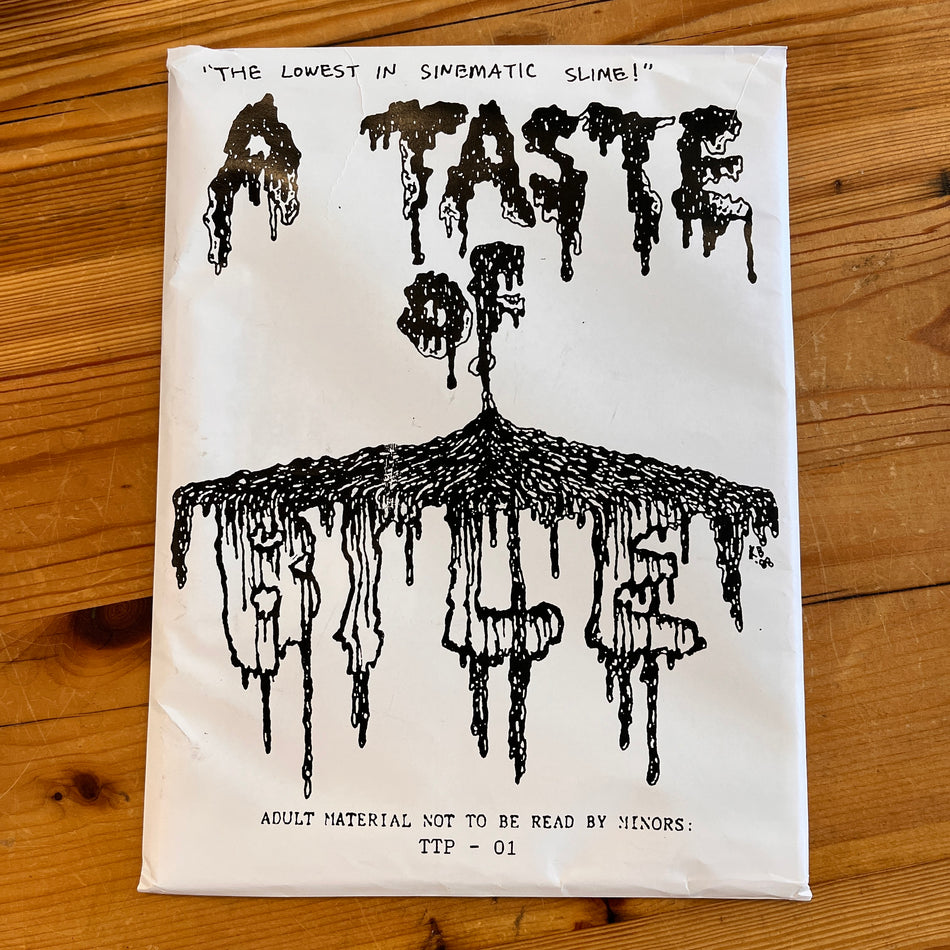 A Taste Of Bile zine by Keith Brewer